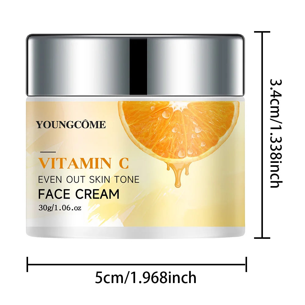 Retinol Vitamin C Cream-added Aloe Extract Alcohol-free Deeply Penetrate and Moisturize Dry Skin Anti-aging Cream Moisturizing