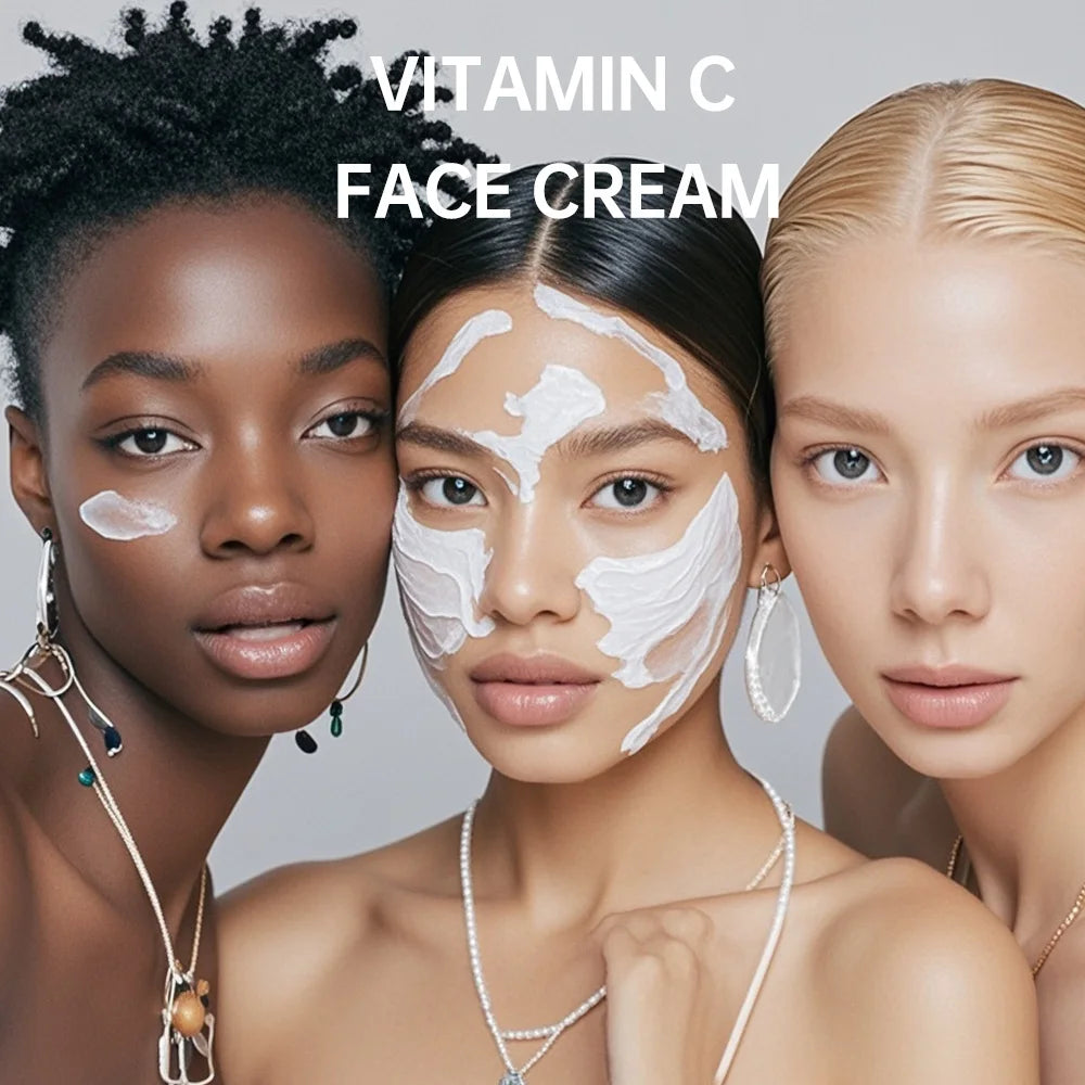 Retinol Vitamin C Cream-added Aloe Extract Alcohol-free Deeply Penetrate and Moisturize Dry Skin Anti-aging Cream Moisturizing
